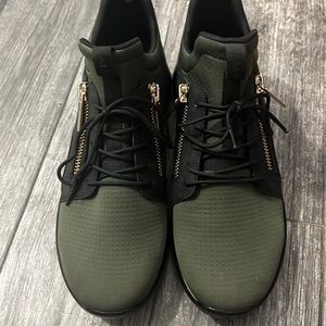 Army green aldo sneakers